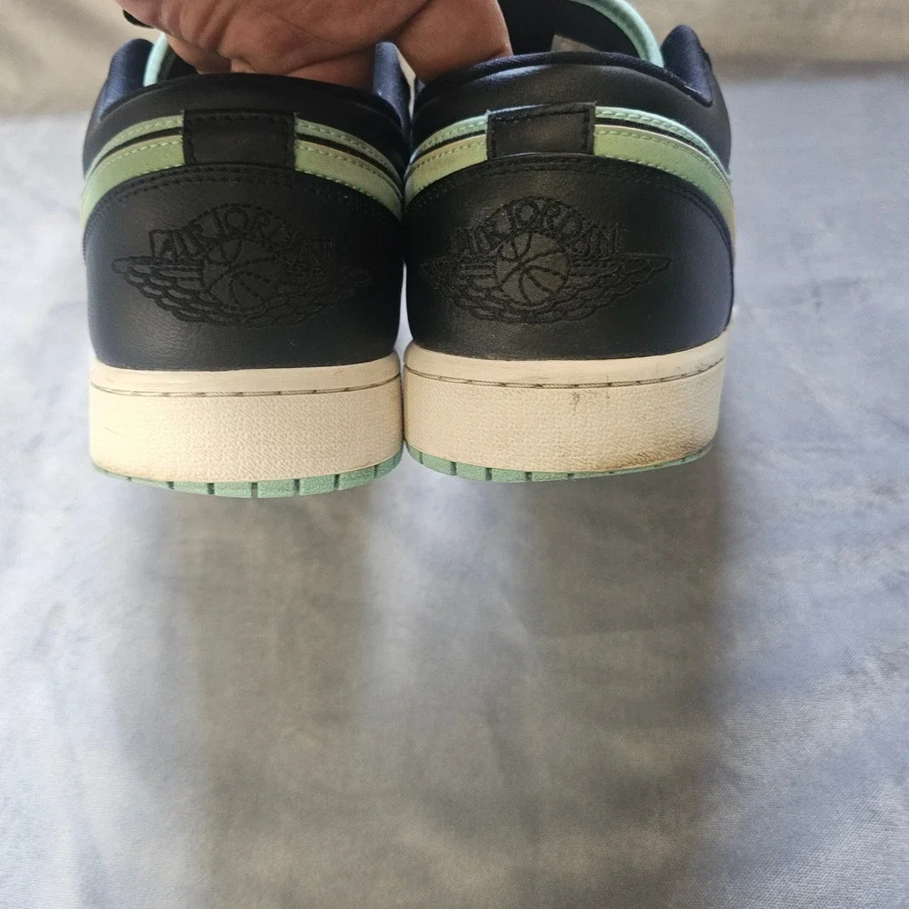 Air Jordan 1 Low SE Tropical‎ Twist Mens 13 Black Turquoise - Picture 5 of 10